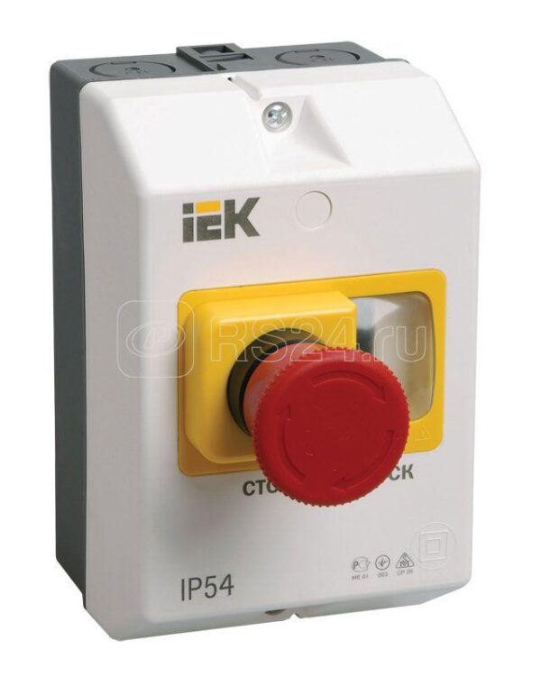IEK Защитная оболочка с кнопкой Стоп IP54 DMS11D-PC55