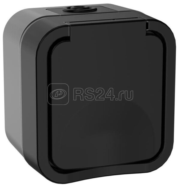 IEK TORS Розетка 1-я с з/к кр. 16А IP55 TS120 графит
TS-R16-16-55-K53