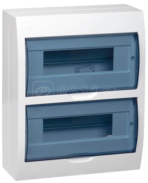 IEK KREPTA 3 Корпус пластиковый ЩРН-П-24 IP40  белый откр.монтаж
MKP12-N-24-40-10