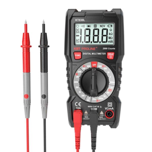 Мультиметр цифровой  KT 830L серия PROLINE (КВТ)