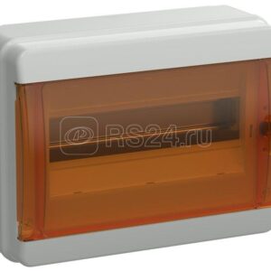 IEK TEKFOR Корпус пласт. КМПн-12 IP65 оранж. прозр. дверь TF5-KP72-N-12-65-K03-K09