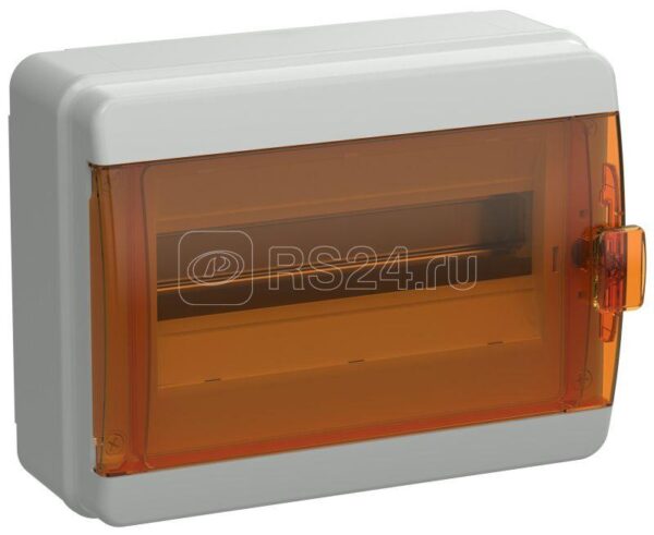 IEK TEKFOR Корпус пласт. КМПн-12 IP65 оранж. прозр. дверь TF5-KP72-N-12-65-K03-K09