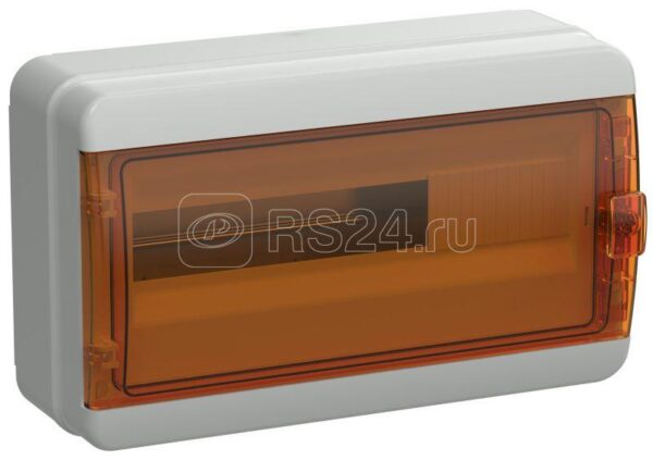 IEK TEKFOR Корпус пласт. КМПн-18 IP65 оранж. прозр. дверь TF5-KP72-N-18-65-K03-K09
