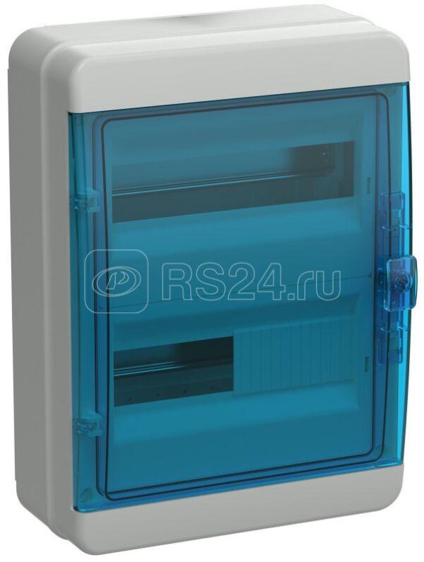 IEK TEKFOR Корпус пласт. КМПн-24 IP65 син. прозр. дверь TF5-KP72-N-24-65-K03-K07