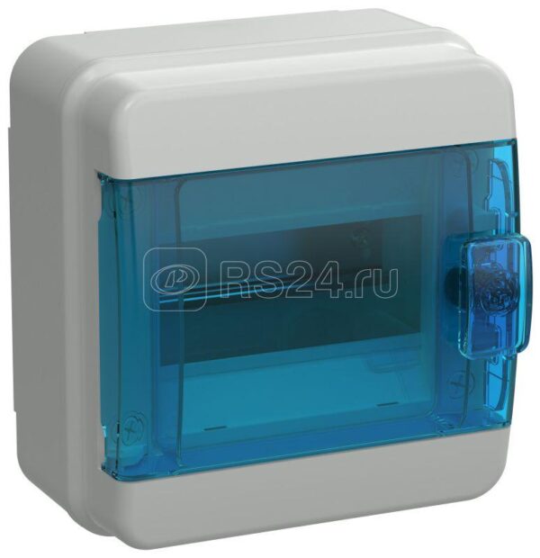 IEK TEKFOR Корпус пласт. КМПн-6 IP65 син. прозр. дверь TF5-KP72-N-06-65-K03-K07
