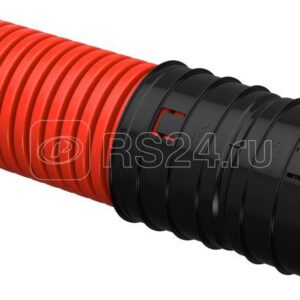 IEK ELASTA Труба гофрированная двустенная ПНД d=125мм красная (50м) CTG12-125-K04-050-R