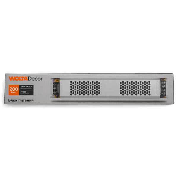 Блок питания WOLTA WLD-200W/01-24V 200Вт 24В IP20 — изображение 3