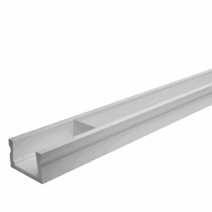 Профиль алюминиевый накладной WOLTA WAP-S-16/6/2000-W белый, 6х16х2000 мм готовый комплект