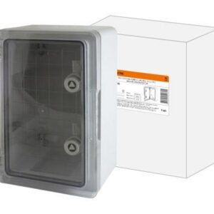 Бокс пластиковый ЩМП-0-3, прозр., крышка ABS, IP65, -45 до +75 С, навесной, (400x300x170) TDM
