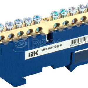 IEK Шина N ноль на DIN-изол ШНИ-6х9-12-Д-С
YNN10-69-12D-K07