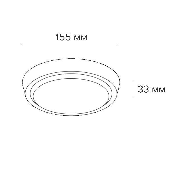 Светодиодный светильник WOLTA DBO01-15-4K-SOA 15Вт 4000K IP40 1275лм круг с датчиком оптико-акус — изображение 2