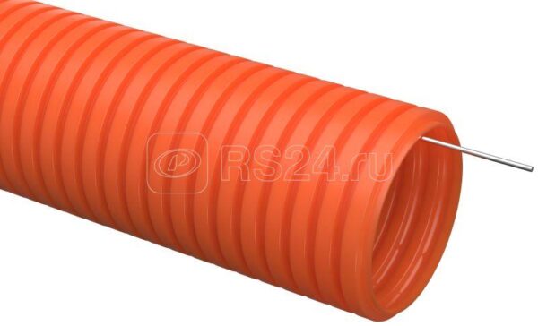 IEK ELASTA Труба гофрированная ПНД d20 с зондом оранжевая тяжелая (100м)
CTG21-20-K09-100