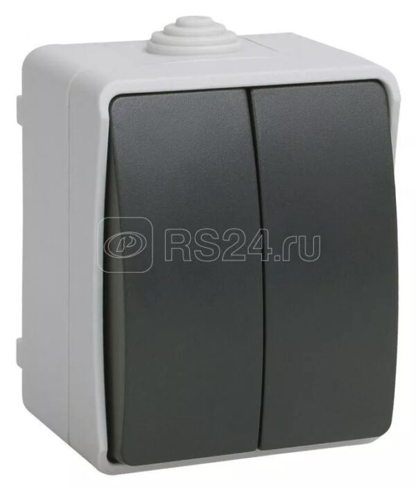 IEK FORS ВС20-2-0-ФСр Выключатель 2кл для открытой установки IP54
EVS20-K03-10-54-DC