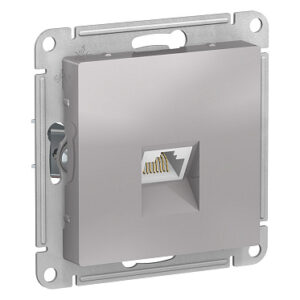 Systeme Electric AtlasDesign Алюминий Розетка компьютерная RJ45, механизм
SE ATN000383