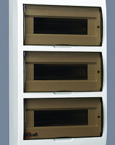 Dekraft Корпус пластиковый навесной 36 мод. IP41 ЩРН-П-36 31014DEK