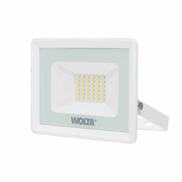 Светодиодный прожектор WOLTA WFL-30W/06W 30Вт 5700К IP65 2700лм белый