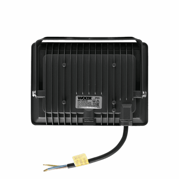 Светодиодный прожектор WOLTA WFL-50W/06 50Вт 5700К IP65 4500лм серый — изображение 2