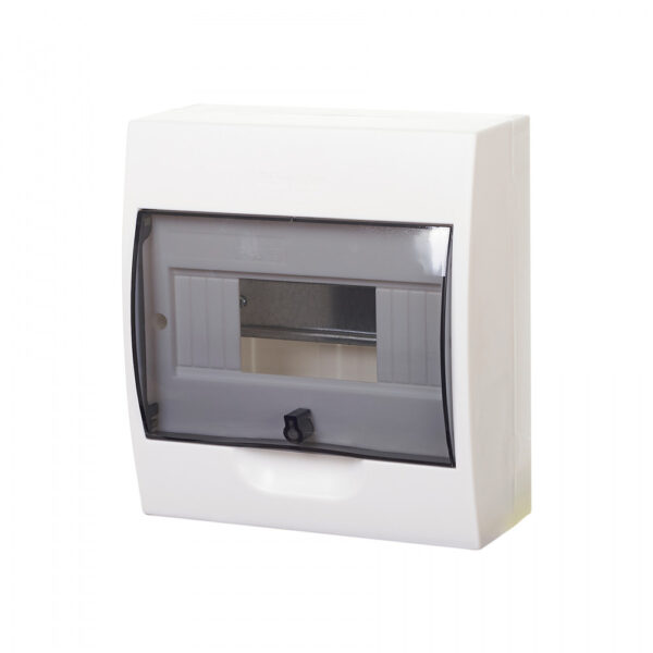 Systeme Electric EASY 9 Корпус навесной с прозрачной дверью 1ряд/8мод, IP40, IK07, 63А, 2 клеммы
SE EZ9E108S2SRU