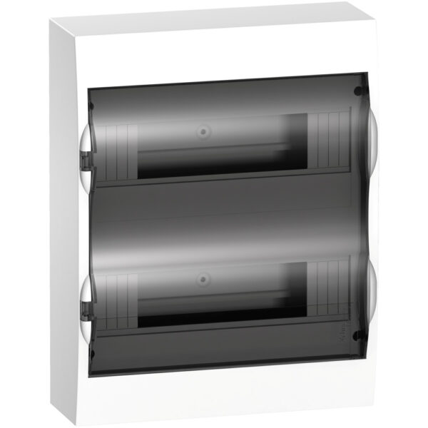 Systeme Electric EASY 9 Корпус навесной с прозрачной дверью 2ряд/24мод, IP40, IK07, 63А, 2 клеммы
SE EZ9E212S2SRU