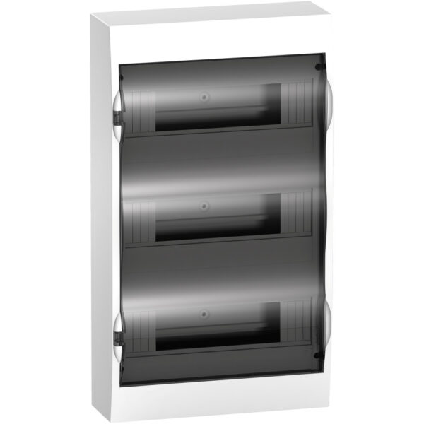 Systeme Electric EASY 9 Корпус навесной с прозрачной дверью 3ряд/36мод, IP40, IK07, 80А, 2 клеммы
SE EZ9E312S2SRU