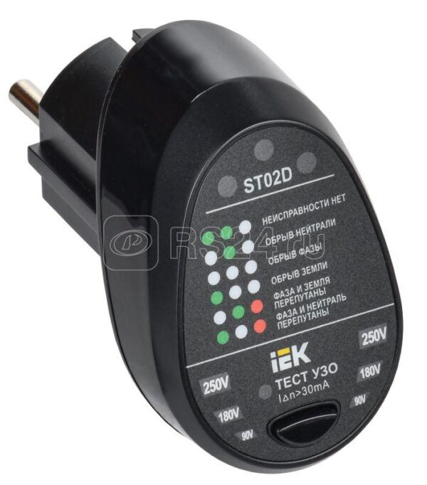 IEK ARMA2L 5 Тестер розеток ST02D A2L5-ST14-02