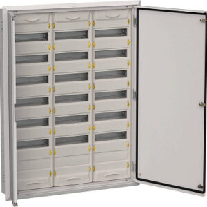TITAN 5 Корпус мет. ЩРв-252 (3х84) 1130х885х130 IP31 сер IEK TI5-50-V-3X084-31-7035