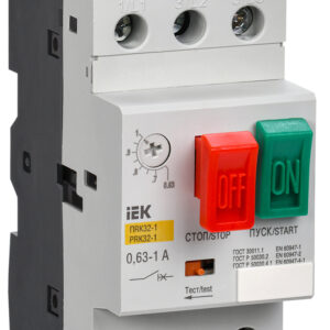 IEK Пускатель ПРК32-1 In=1A Ir=0,63-1A Ue 660В DMS11-001