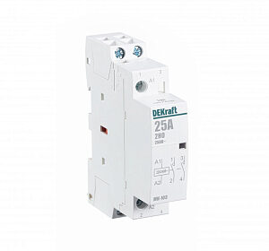 Dekraft Модульный контактор 2НО 25А 230В МК-103 18064DEK