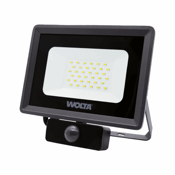 Светодиодный прожектор WOLTA WFL-30W/06S 30Вт 5700K IP65 2700лм с датчиком