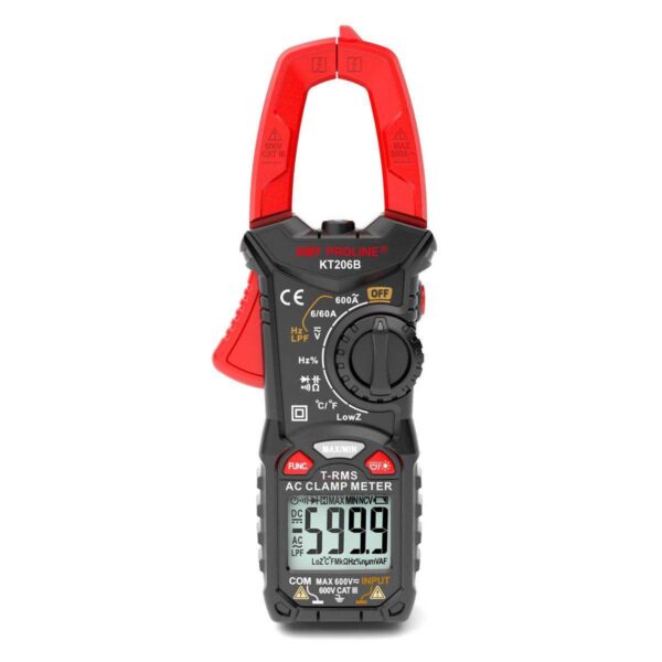 Токовые клещи цифровые  KT 206B серия PROLINE (КВТ)