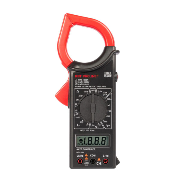 Токовые клещи цифровые  KT 266F серия PROLINE (КВТ)