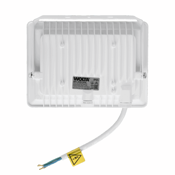 Светодиодный прожектор WOLTA WFL-50W/06W 50Вт 5700К IP65 4500лм белый — изображение 3