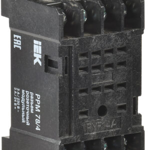 IEK ONI Разъем РРМ78/4(PYF14A) для РЭК78/4(MY4) модульный RRP20D-RRM-4