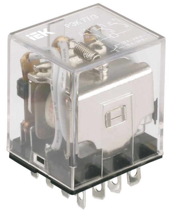 IEK ONI Реле РЭК77/3(LY3) 10А 220В АC RRP10-3-10-220A