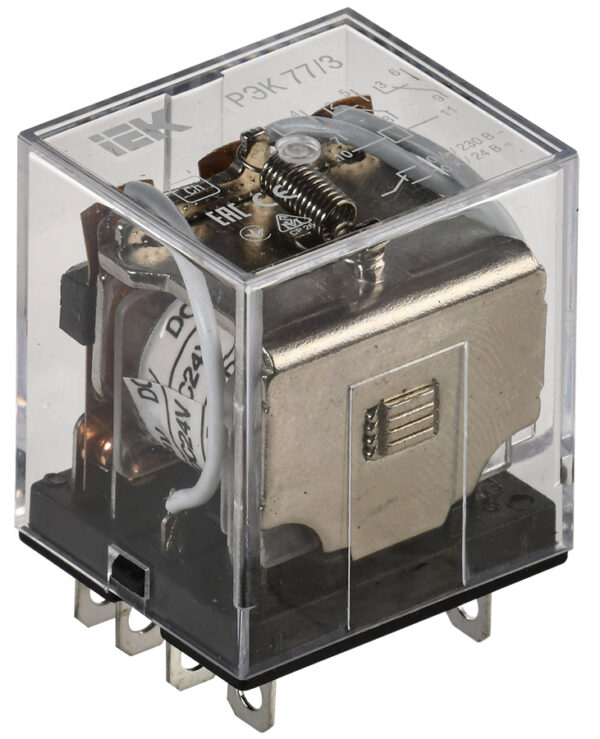 IEK ONI Реле РЭК77/3(LY3) 10А 24В DC RRP10-3-10-024D