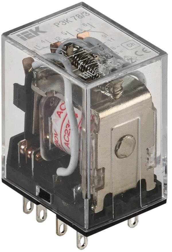 IEK ONI Реле РЭК78/3(MY3)  5А  220В АC RRP20-3-05-220A