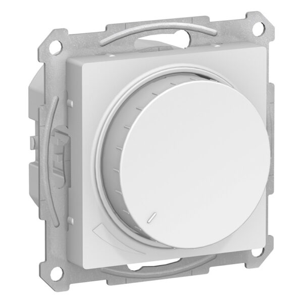 Systeme Electric AtlasDesign Белый Светорегулятор (диммер) повор-нажим, LED, RC, 400Вт, мех.
SE ATN000123