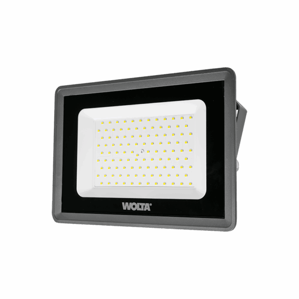 Светодиодный прожектор WOLTA WFL-100W/06 100Вт 5700К IP65 9000лм серый