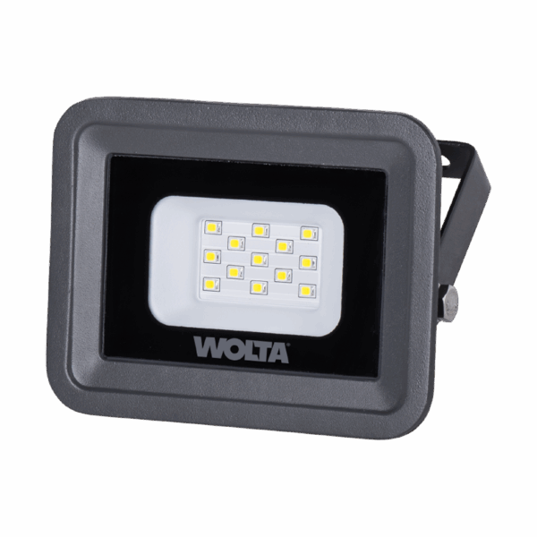 Светодиодный прожектор WOLTA WFL-10W/06 10Вт 5700К IP65 900лм серый