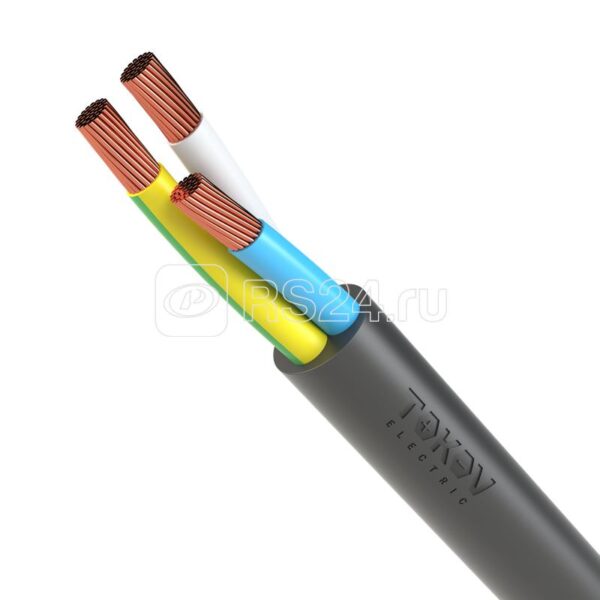 Кабель TOKOV ELECTRIC КГтп-ХЛ 3х2.5 (N PE) 380/660-3 (м) 00-00027186