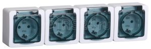Iek germes plus РСб24 3 ГПБд роз 4м с з/к о/у ip54 (дымчатый) ermp42 k03 16 54 ec