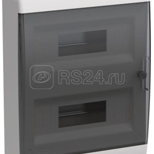 Iek tekfor Корпус пласт. ЩРН П 24 ip41 черн. прозр. дверь tf5 kp12 n 24 41 k01 k03