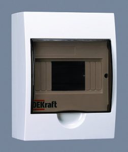 Dekraft Корпус пластиковый навесной 6 мод. ip41 ЩРН П 6 31009dek