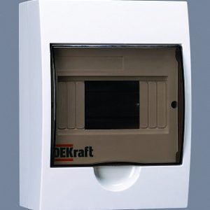 Dekraft Корпус пластиковый навесной 6 мод. ip41 ЩРН П 6 31009dek