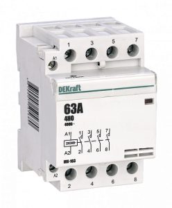 Dekraft Модульный контактор 4НО 63А 230В МК 103 18088dek