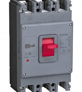 Dekraft Силовой автоматический выключатель 3p 350А 35кА ВА 305 22761dek