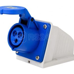 26190dek Розетка стац. 2Р+РЕ 16А 220В ip44 РС 103