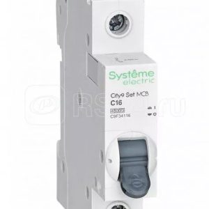 C9f34116 city9 set Авт. выкл. С 16А 1p 4.5ka 230В