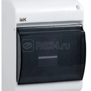 Iek krepta 3 Корпус пластиковый КМПн 2/4 ip30 белый откр.монтаж mkp42 n 04 30 12