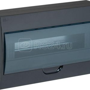 Iek krepta 3 Корпус пластиковый ЩРН П 18 ip41 черный откр.монтаж mkp12 n 18 41 k02